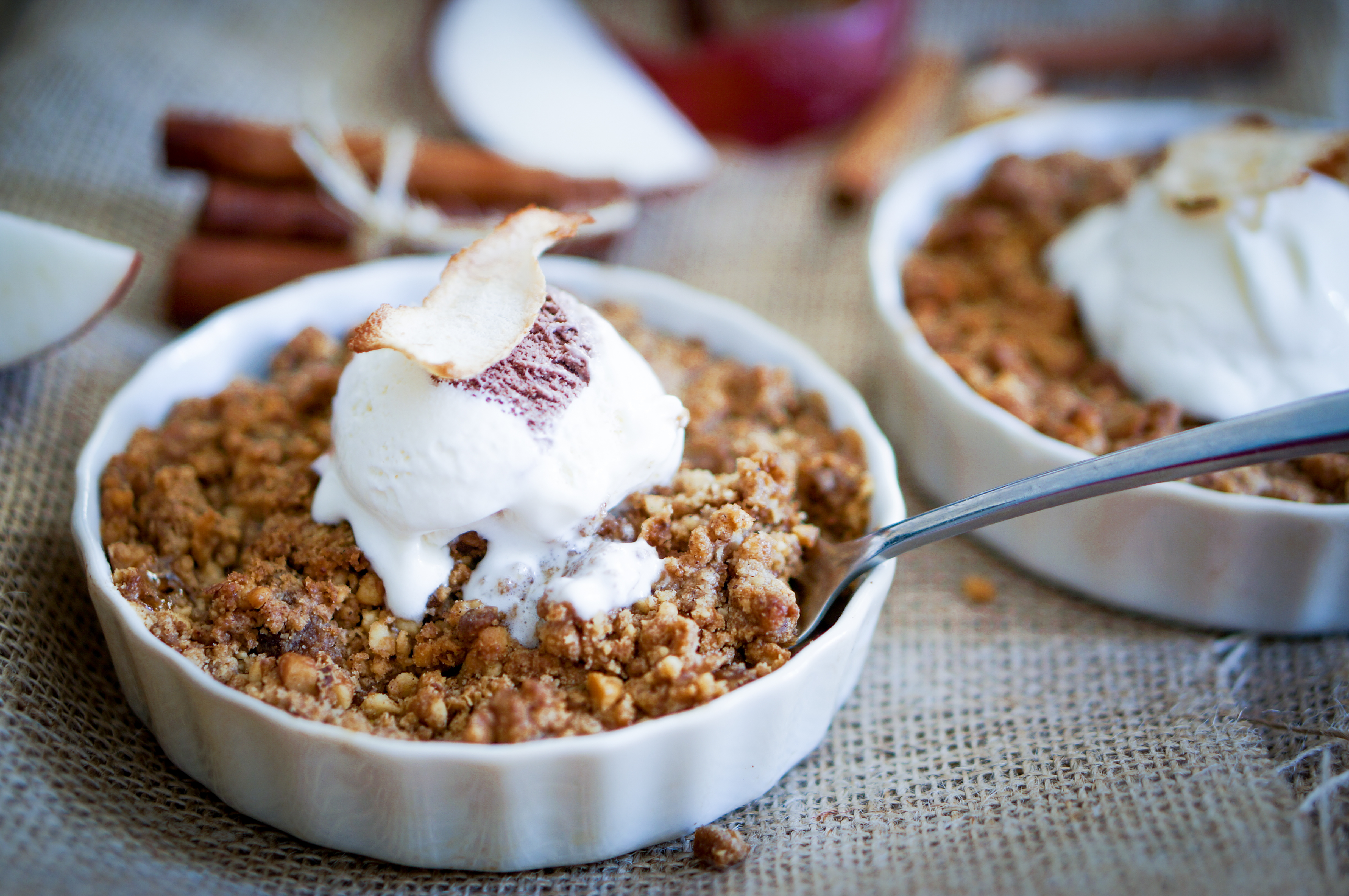 Raw Apple Crisp